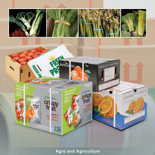 PP strapping rolls for agro and agriculture product packaging