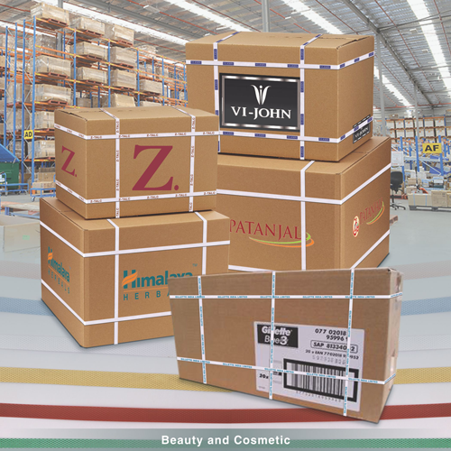 PP straps for beauty cosmetic and personal care product packaging