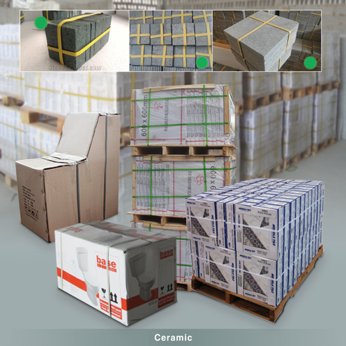 PP strapping solutions for ceramic tiles and sanitaryware packaging
