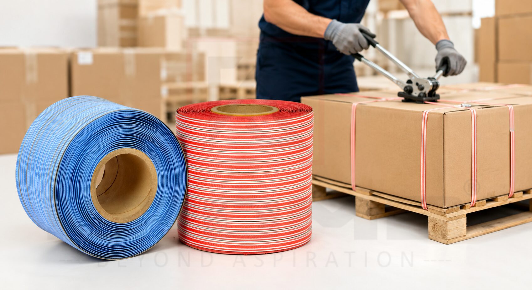 Manual PP Strapping Roll for hand strapping tools