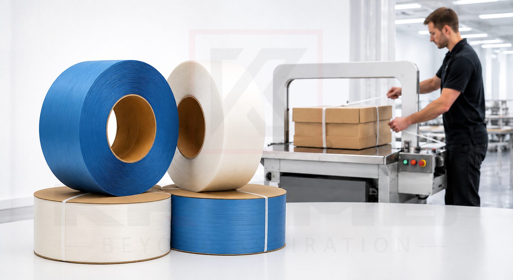 Semi Automatic PP Strapping Roll for regular packaging machines